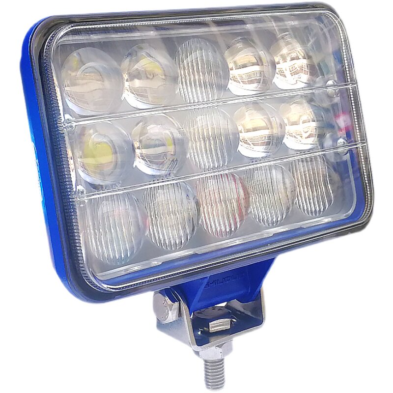 实力多汽车货车LED射灯12V24V防水超亮大灯越野工程车改装5寸方灯