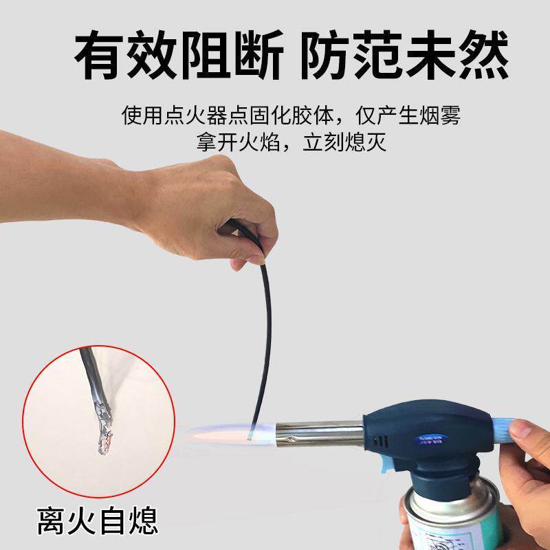 耐高温密封胶排烟管防火防水油烟机止逆阀烟道管道固定胶玻璃胶