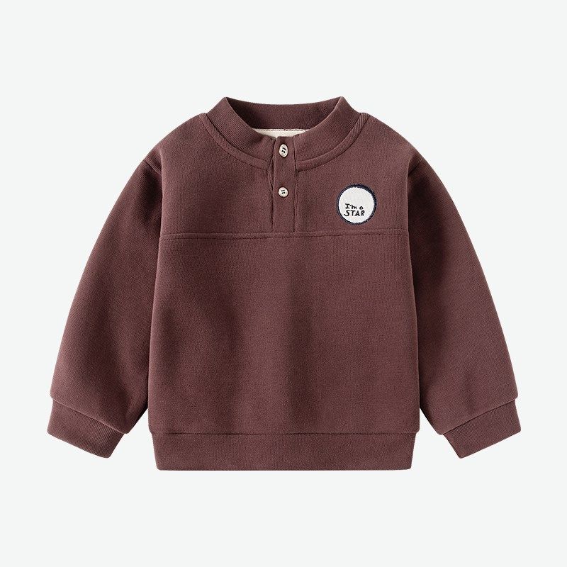 男童卫衣春款儿童上衣宝宝衣服圆领男孩春秋款2024新款洋气长袖