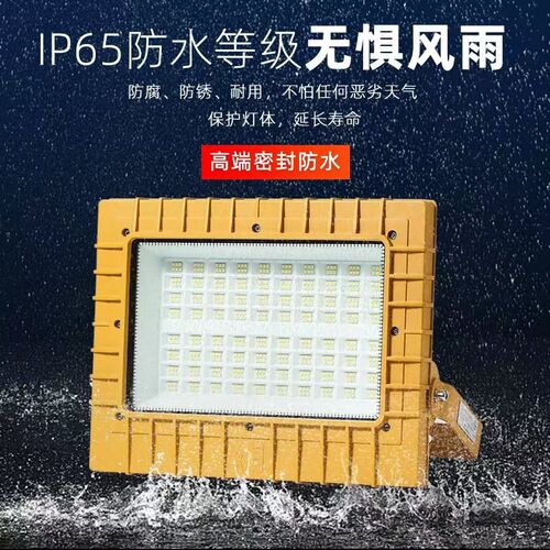 LED防爆灯加油站户外防腐投光灯免维护车间化工厂仓库工业射灯