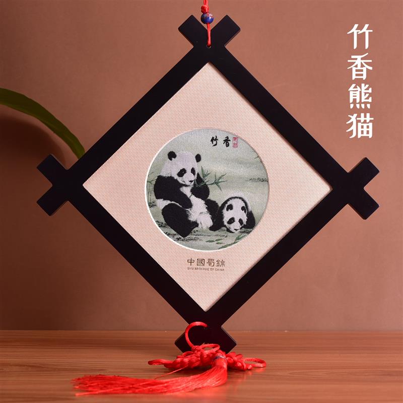 四川礼品框画井架居家装饰品中国特色手工艺品出国礼物送老外