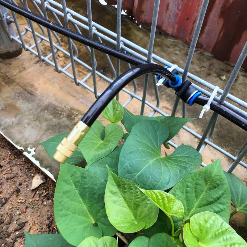 自动浇花器万向喷头雾化家用喷雾浇水定时喷淋水陆缸龟植物加湿器