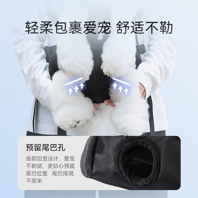 狗狗外出包便携狗包胸前包博美比熊摩托车骑行包宠物猫咪双肩背包