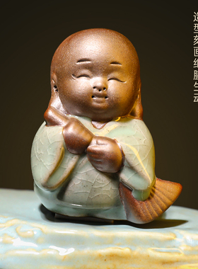 聚善缘招财流水摆件创意家居客厅老板办公室桌面装饰开业乔迁礼品