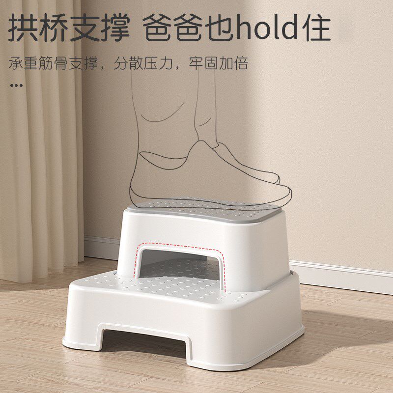 儿童踩脚垫脚踏凳宝宝洗脸洗手刷牙卫生间洗漱台阶梯辅助凳子防滑