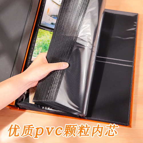 相册本家庭大容量插页式宝宝成长记录情侣纪念册皮质影集5寸6定制