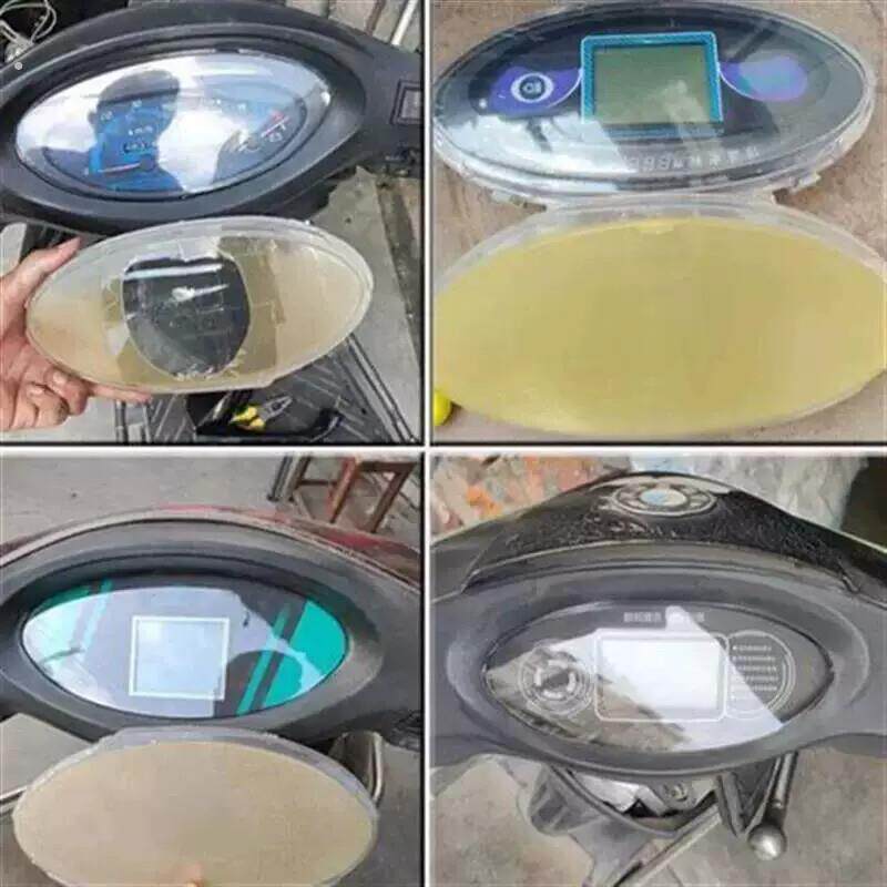 中沙公主机车电动车大公主咪表壳仪表壳码表盖小中沙透明玻璃壳