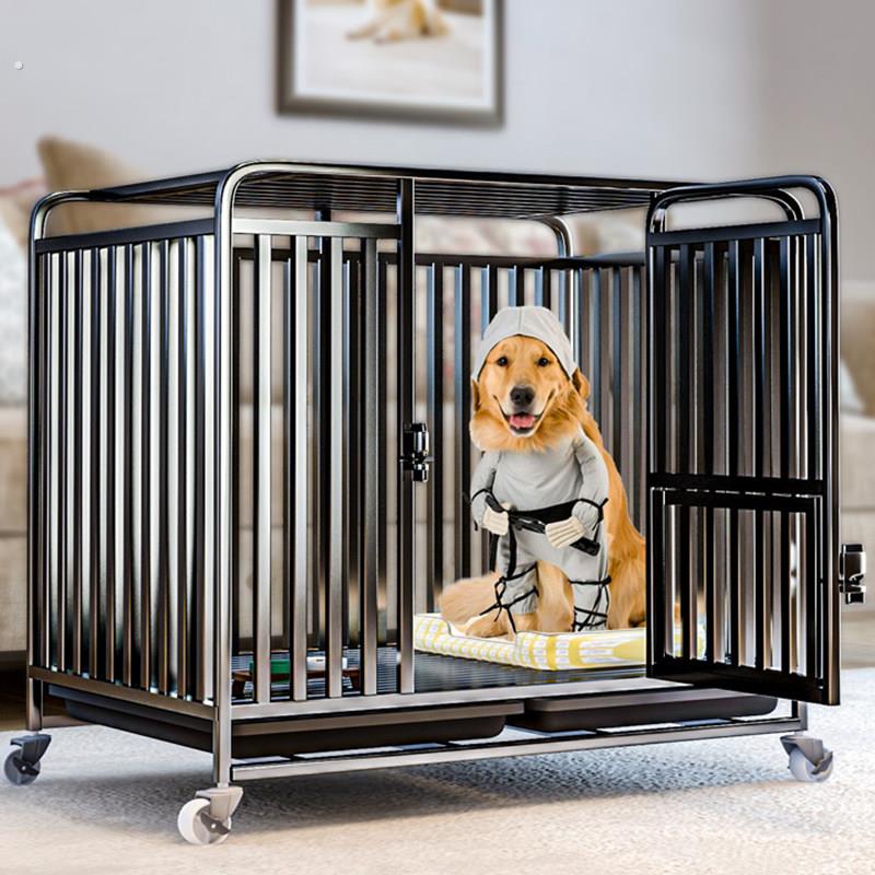 狗笼子室内边牧专用中型犬带厕所大型犬拉布拉多狗窝小型犬宠物笼