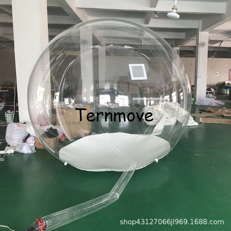 出口新款充气全透明展览帐篷半透明帐篷家居帐篷活动球形通道帐篷