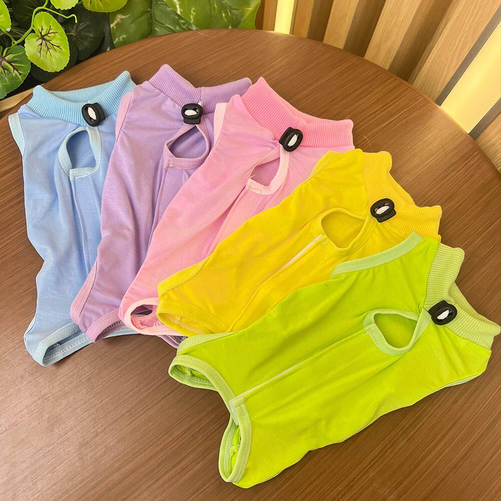 宠物用品猫咪衣服绝育术后服防舔咬柔软超弹厂家直销猫咪绝育服