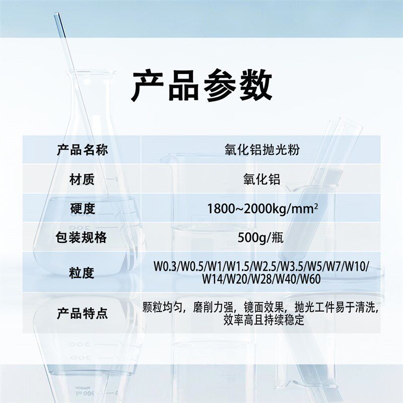 金相氧化铝抛光粉三氧化二铝研磨粉打磨玉石金属镜面氧化铝陶瓷粉