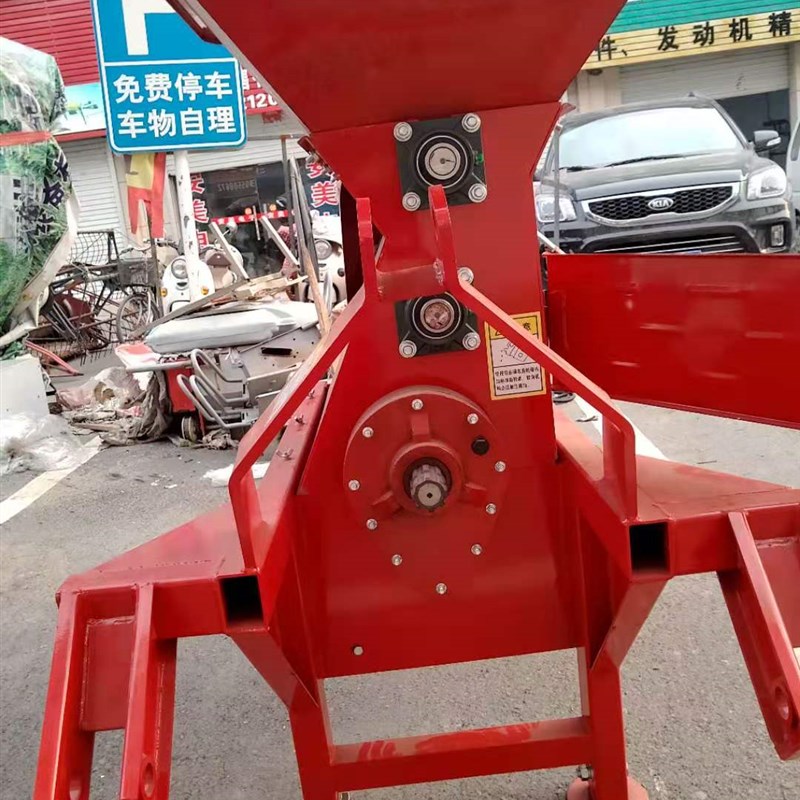 育苗专用粉土机 大型铲车上料碎土机 苗床泥土粉碎机花圃鸡粪粉碎