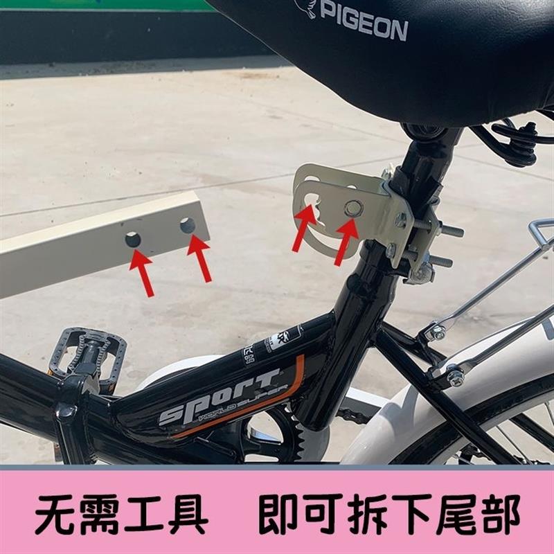自行车前置宝宝座椅山地车小孩坐骑弯梁车儿童椅子公路车宝宝座椅