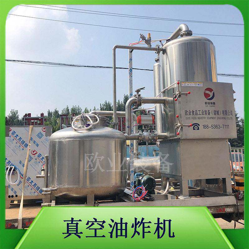 菠萝蜜低温真空油炸机果蔬脆片真空油炸机海鲜脱油机器