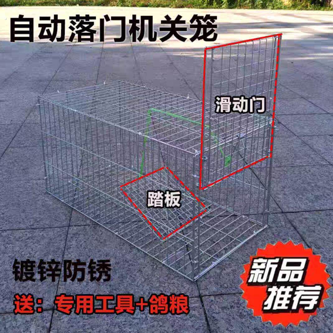 黄鼬狼神器养鸡野外鸡窝防大鼠狼驱赶笼子专用扑捉器捕鼠