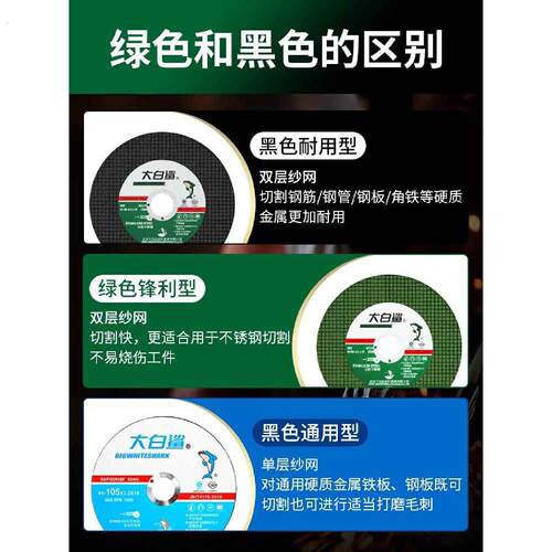 105型不锈钢切割片角磨机树脂砂轮片手磨机磨光打磨片