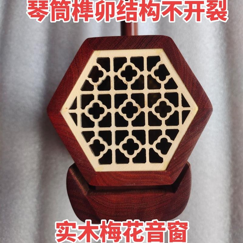 库存处理红酸枝二胡大音量五星专业演奏琴清仓特价处理正品二胡