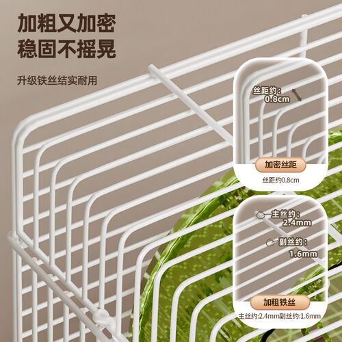 蜜袋鼯笼子超大加密豪华别墅窝花枝鼠宠物专用饲养笼生活用品夏天