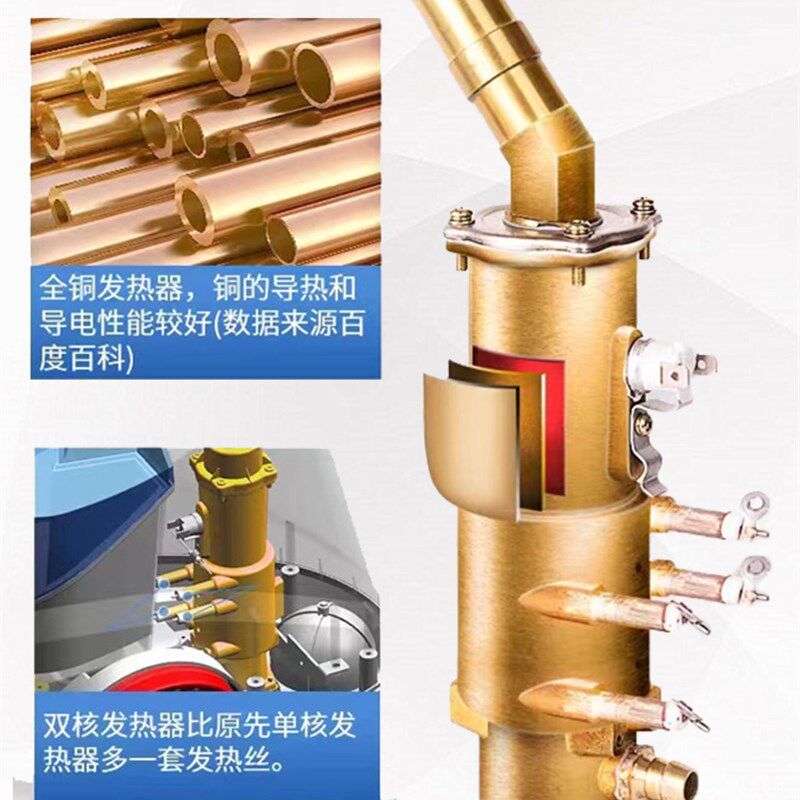 一挺立挺捷美服装店商用超强蒸汽立式挂烫机全铜熨烫斗手提大蒸汽