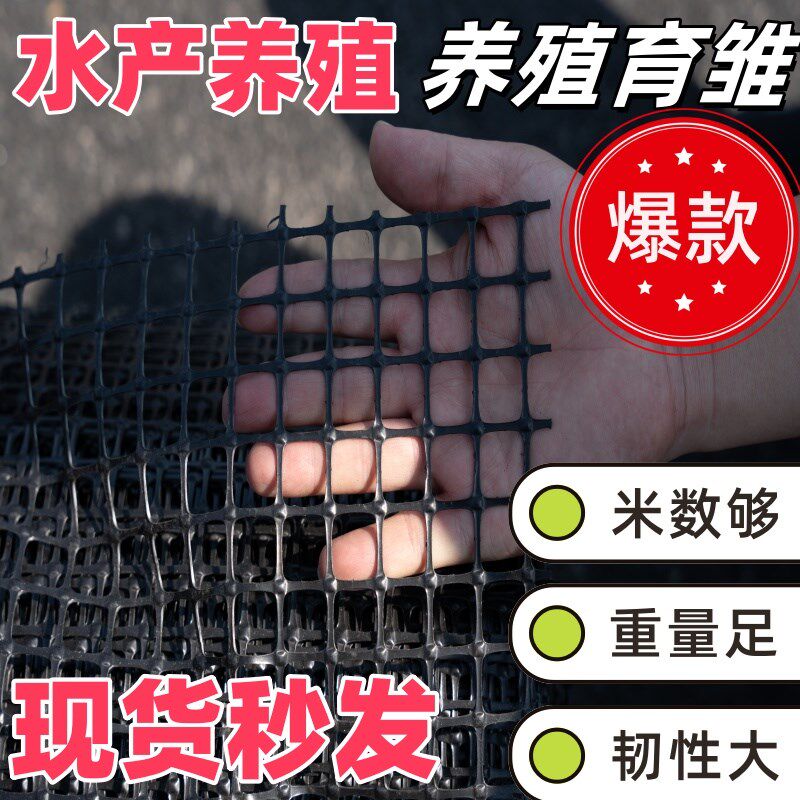 小孔塑料围栏网大棚防鸟育雏防护网养殖鸡鸭鹅漏粪网鱼虾隔离胶网