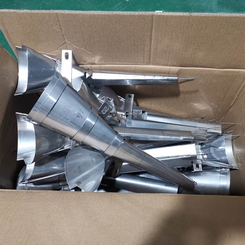三边封背封制袋包装机 立式包装机成型器 成袋器 成型斗 配件