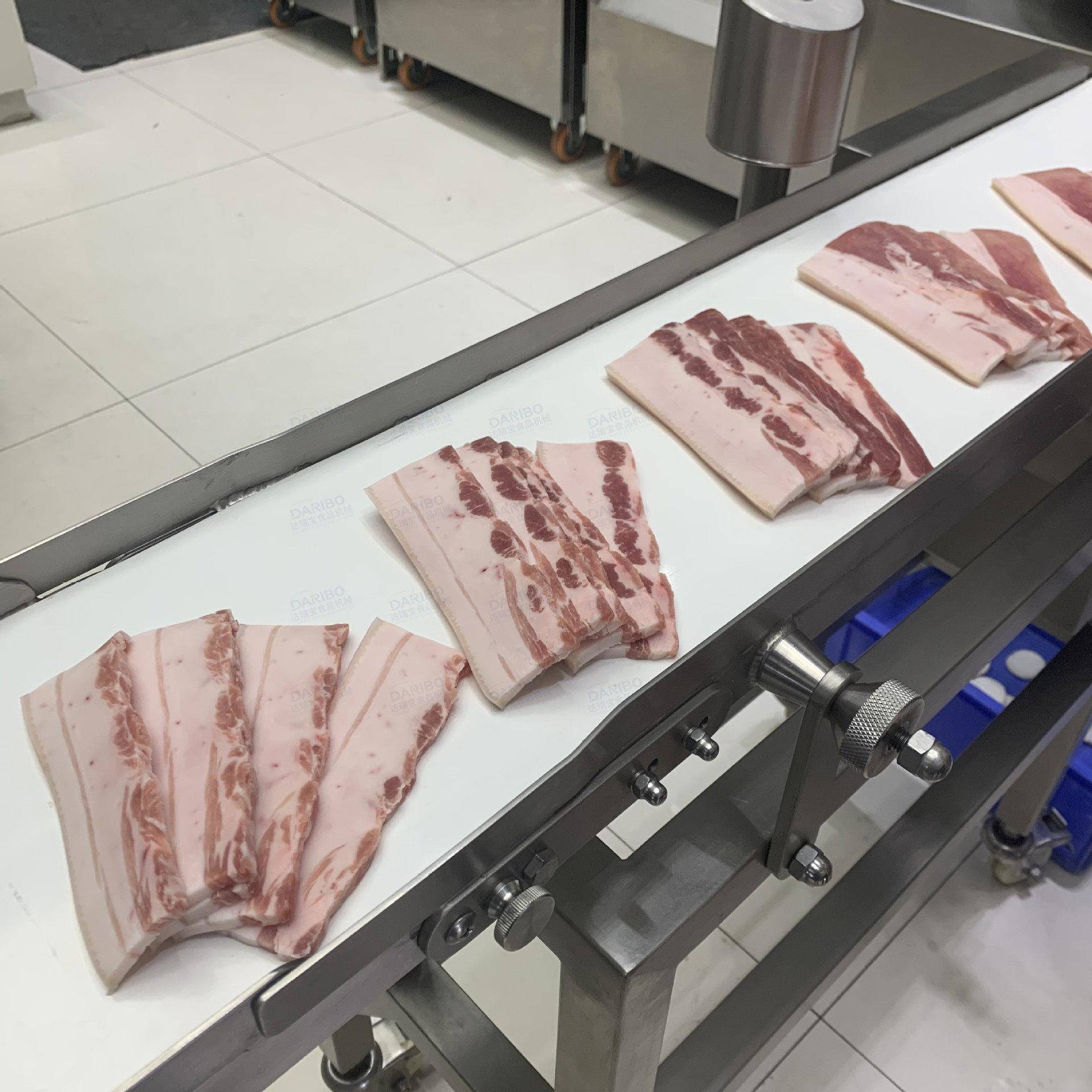 *冰鲜五花肉切薄片设备商用韩国切烤肉片机日式烧肉切片机