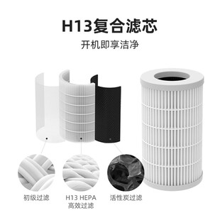 空气净化器滤芯H13级全新升级滤芯滤网 HEPA活性炭