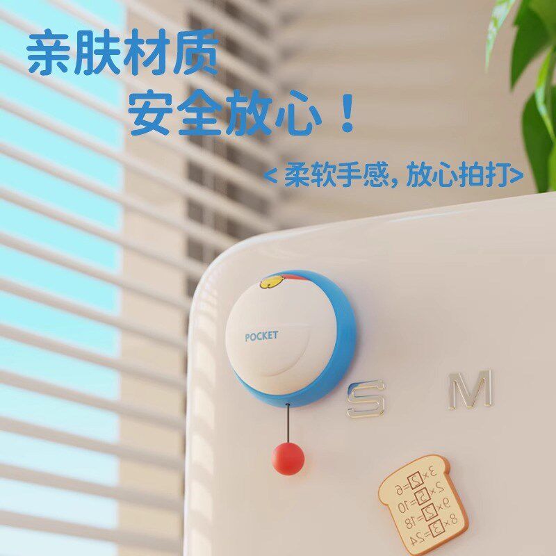 小铃铛口袋墙壁灯免接线可充电式2025新款儿童房卧室床头灯创意贴