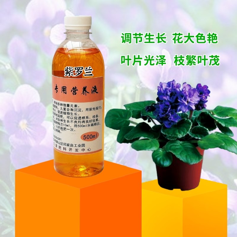紫罗兰盆栽非洲紫罗兰专用营养液室内植物多元素复合液体花卉肥料