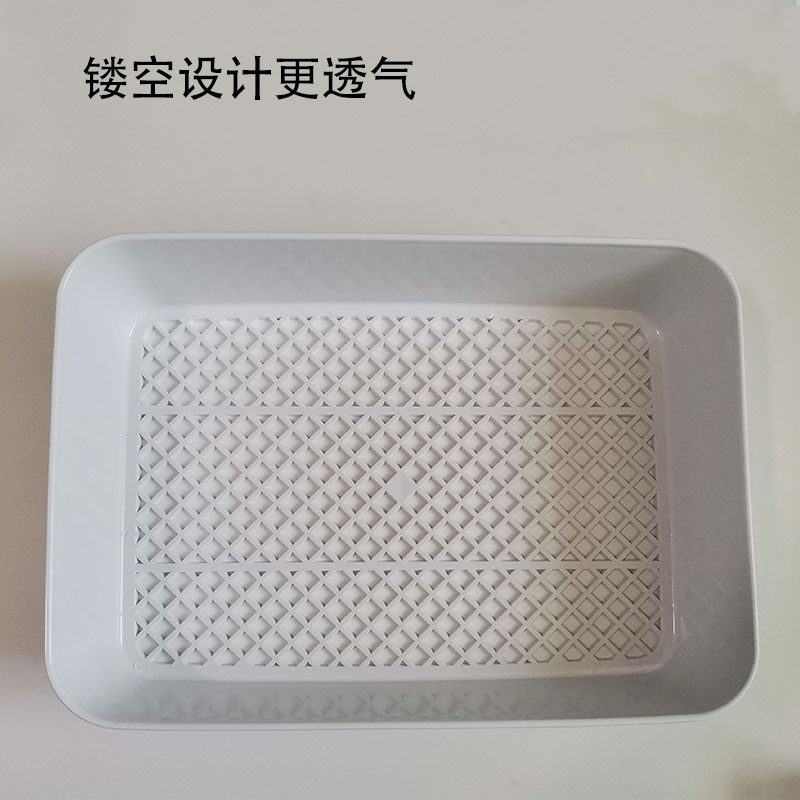 ABS收纳盒美容推车化妆品置物架桌面分格塑料整理储物盒子收纳筐