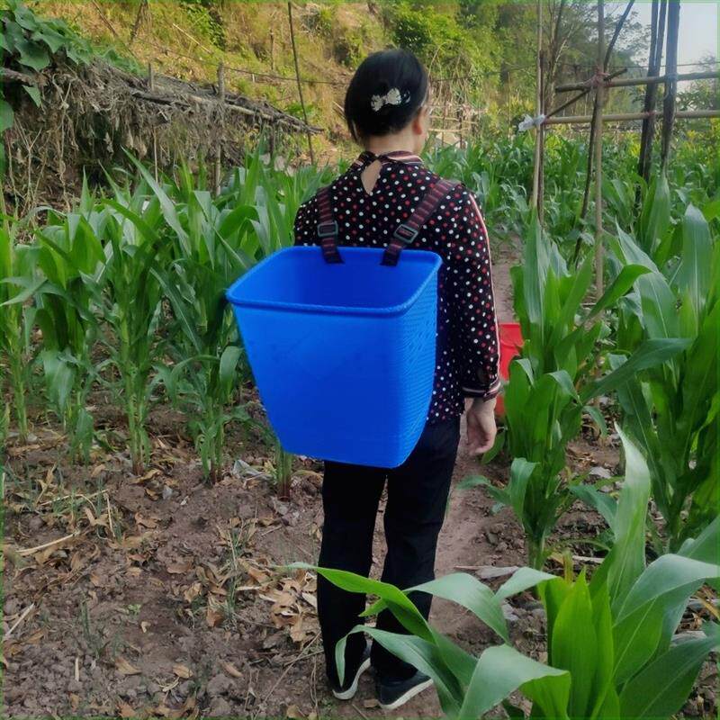 纯手工竹编竹背篓竹背篼背筐买菜采摘收纳筐大人背篓家用农村农用