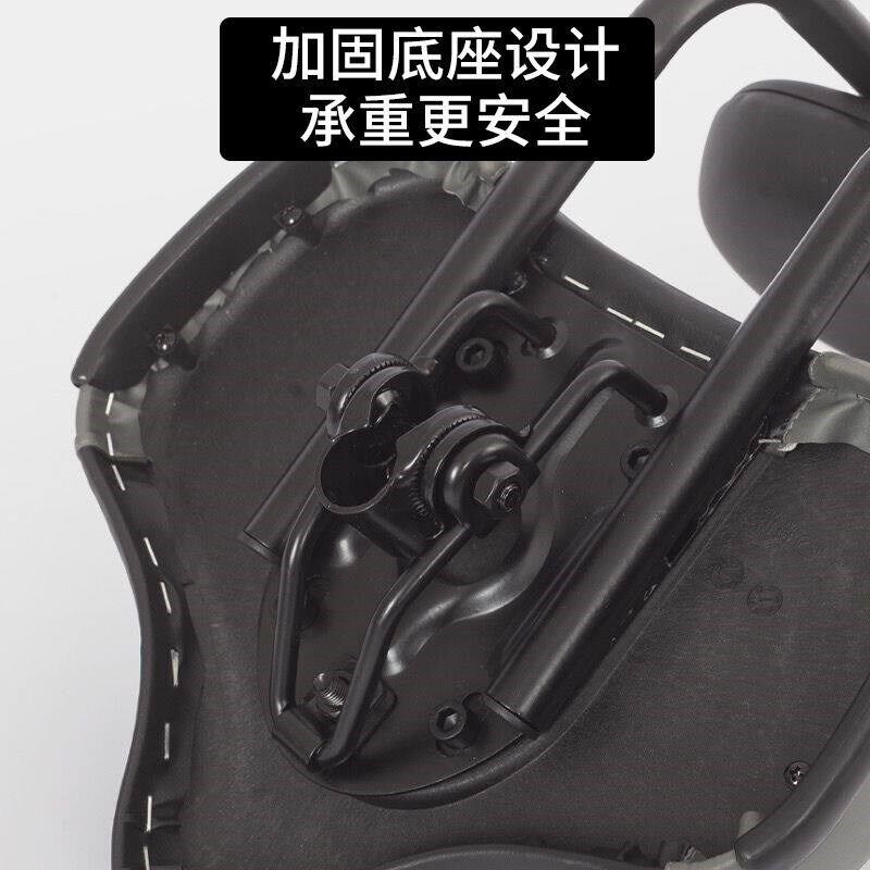 动感单车三轮车靠背坐垫电动车鞍座电瓶车座子自行车车座健身车座