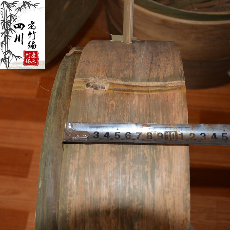 农家手工大竹蒸笼 竹制蒸笼 家用 竹笼屉 加高加深全青皮蒸笼包邮