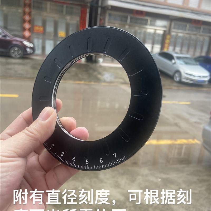 全金属圆规尺模具尺旋转伸缩精准画圆器木工建筑制图绘图工具尺