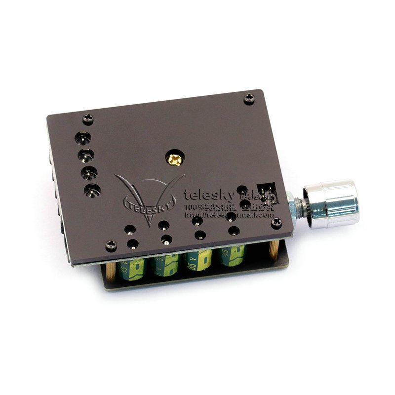 20W30W 50WX2蓝牙5.0数字功放板调节音量 502L功放模块5V12V24V