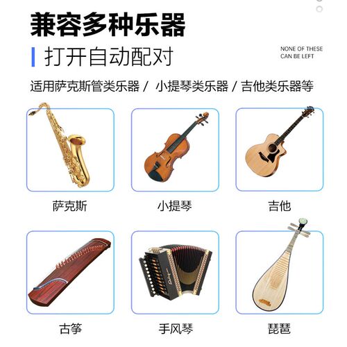 古筝无线麦克风舞台演出拾音专业手风琴收音扩音中阮乐器话筒通用