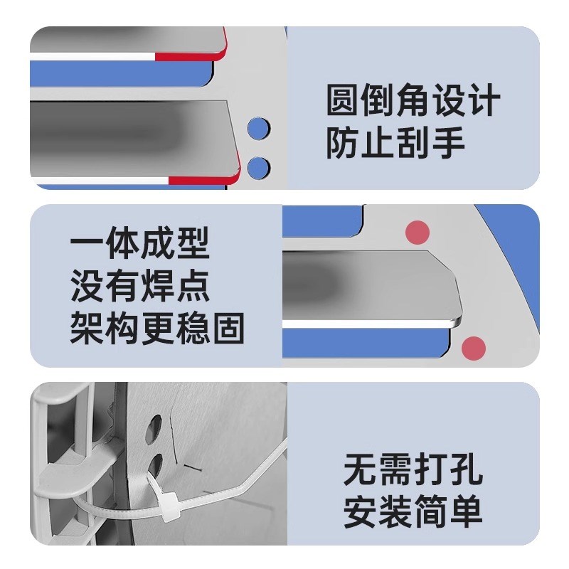 空调外机导风板挡风板罩改风向防直吹加厚不锈钢百叶导流罩1137