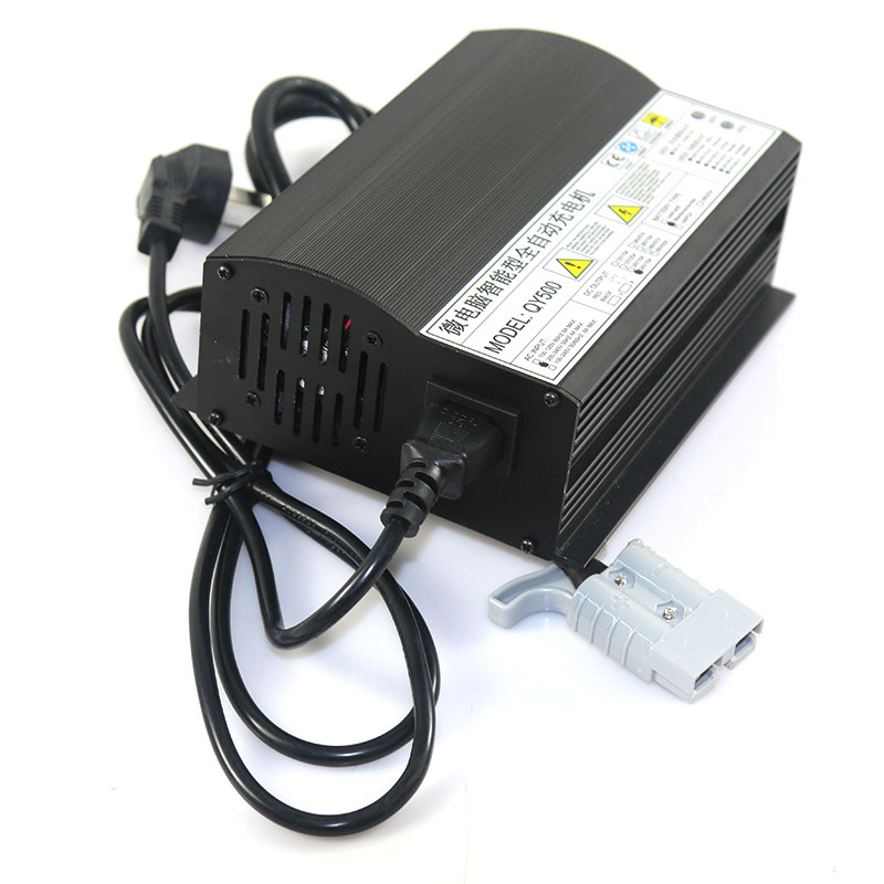 24V15A智能充电器 QY500微电脑智能型全自动充电机 免维护充电源