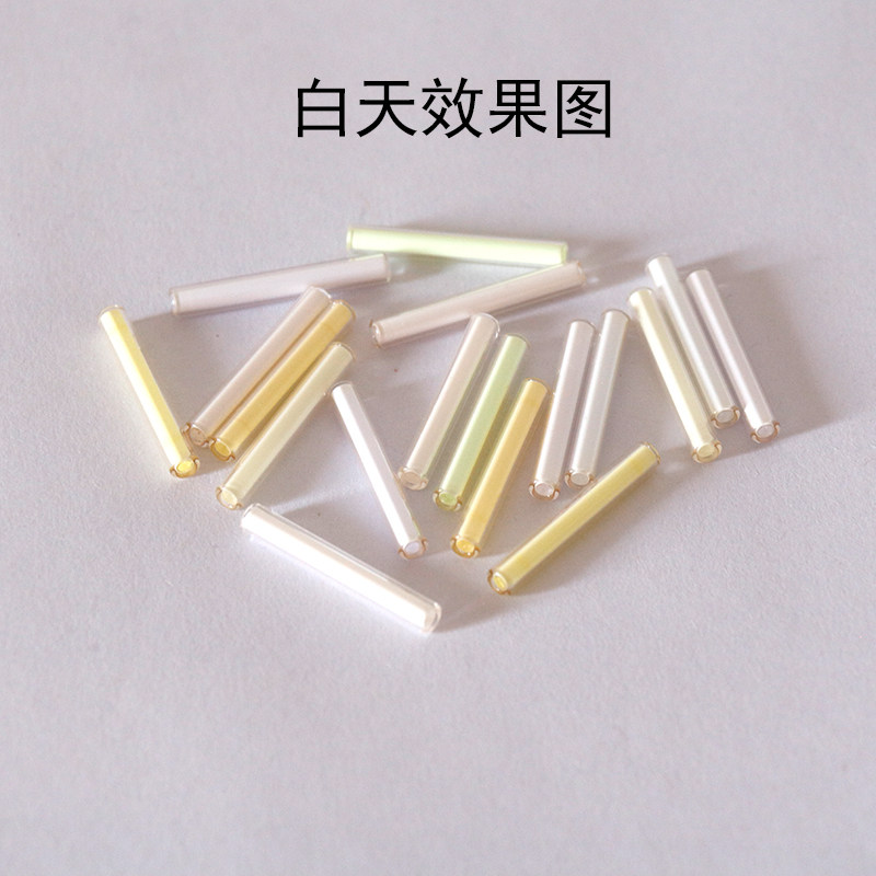 瑞士自发光氚气管 tritium装饰氚灯管 萤光棒EDC氚管DIY 3.5*25mm