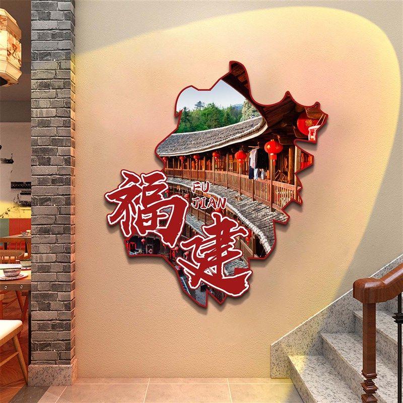 重庆火锅店墙面装饰饭店挂画带灯发光画背景墙壁画烧烤店装饰画
