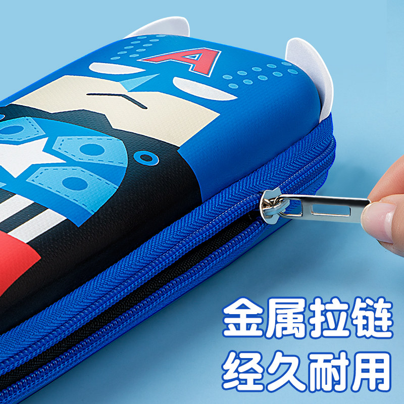 夜光大容量笔袋2021新款流行可爱网红铅笔袋男孩子小学生文具袋幼