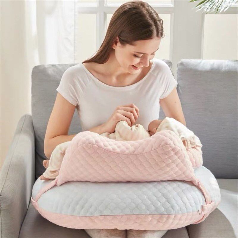 喂奶辅助枕哺乳枕头护腰抱娃新生婴儿防吐奶月子懒人躺床上椅子