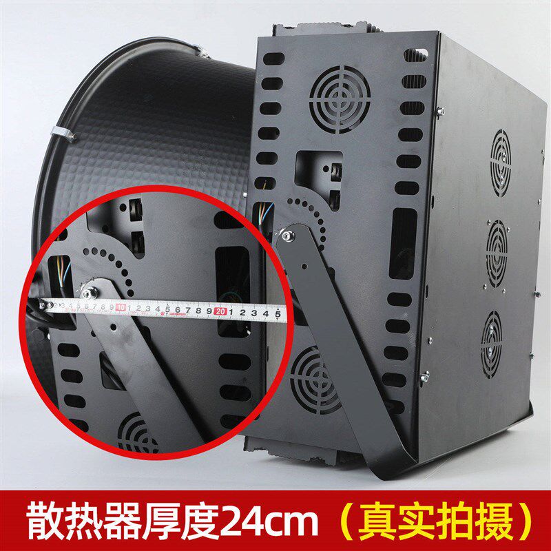 led塔吊灯500W800瓦1000W2000W建筑之星工地照明塔吊大灯探照防水