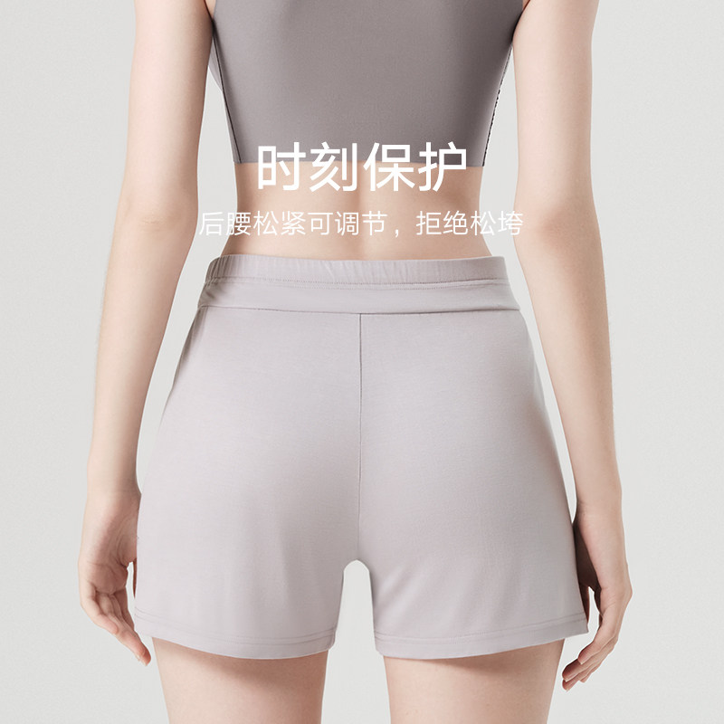 孕妇安全裤防走光夏季薄款打底裤短裤低腰莫代尔宽松大码裤子女