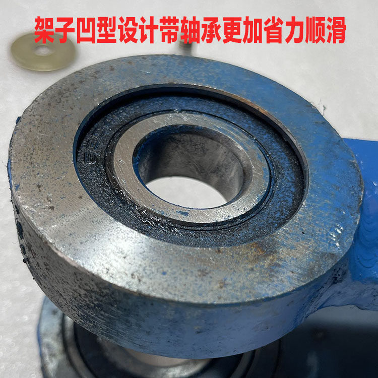 弯管机手动小型简易圆铜钢管模具轮大棚穿线管空调电工地暖弯管器