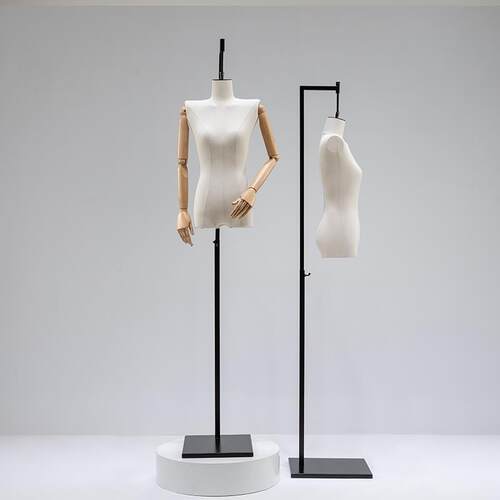 服装店悬挂吊模假人模特展示架全身女装店半身人台橱窗模特架子
