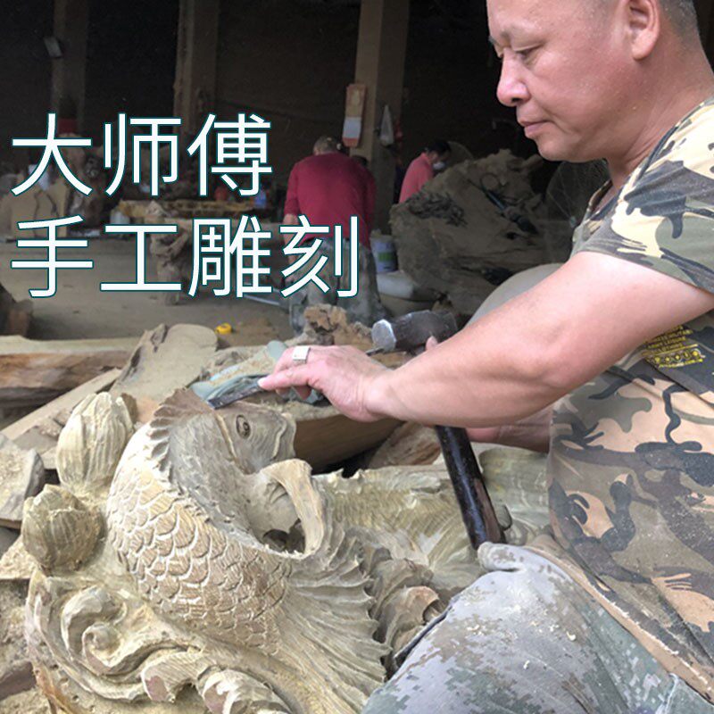 金丝楠木根雕茶台实木茶几整体树根茶桌原木树头雕刻花梨树桩茶海
