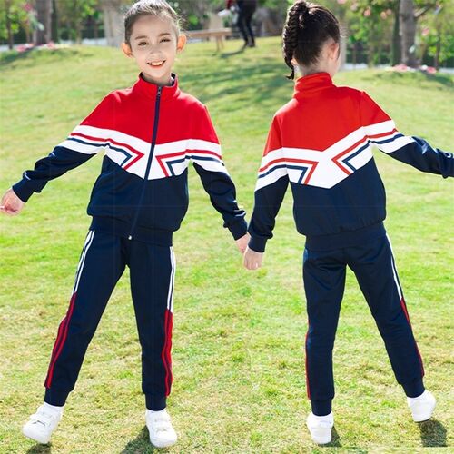 小学生校服秋冬套装班服春装园服三件套春季团购幼儿园冬季红蓝