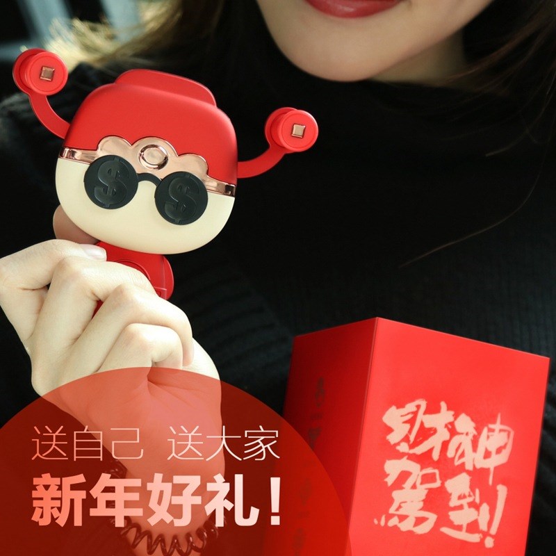 2025新款财神驾到车载手机支架个性创意汽车上内用导航出风口支撑