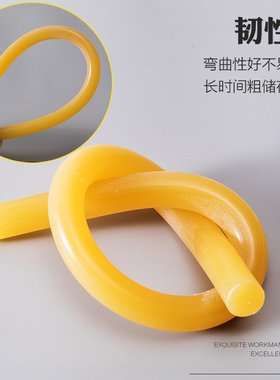 黄色热熔胶棒11MM7MM黑色热胶熔棒高粘强力胶条手工家用电胶枪